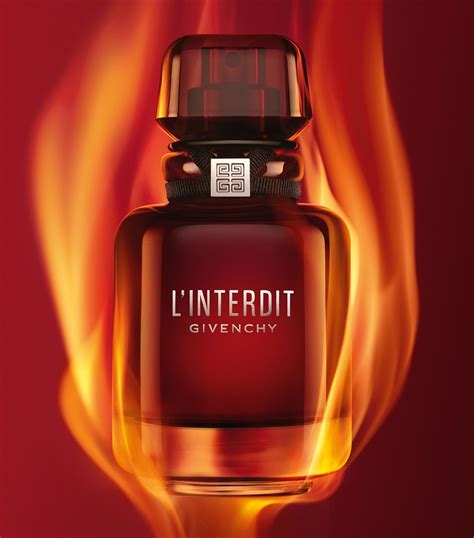 Givenchy L'Interdit Rouge Eau de Parfum .